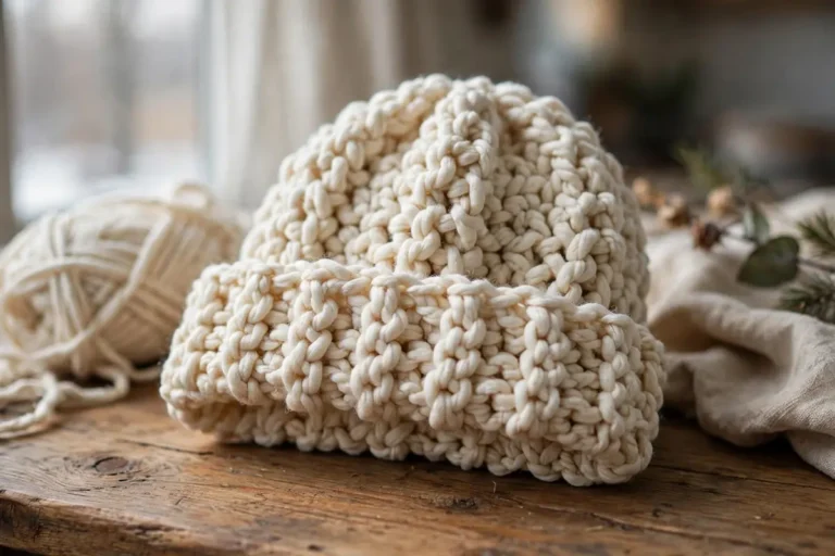 Chunky beanie crochet pattern no decreases