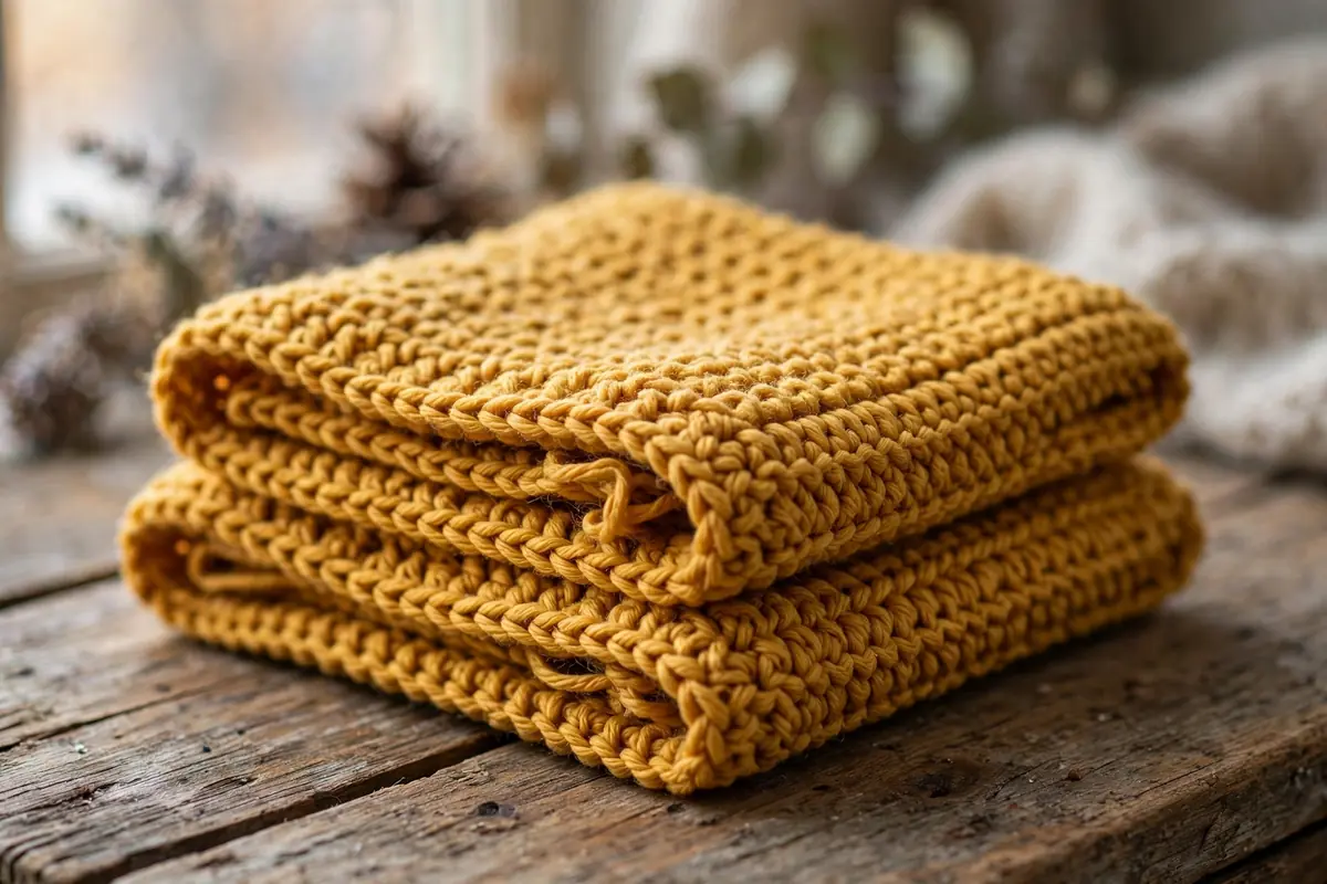 Single crochet scarf for absolute beginners